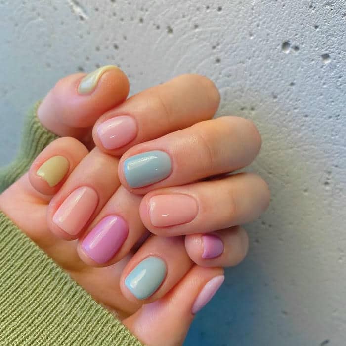 nail sơn thạch trơn