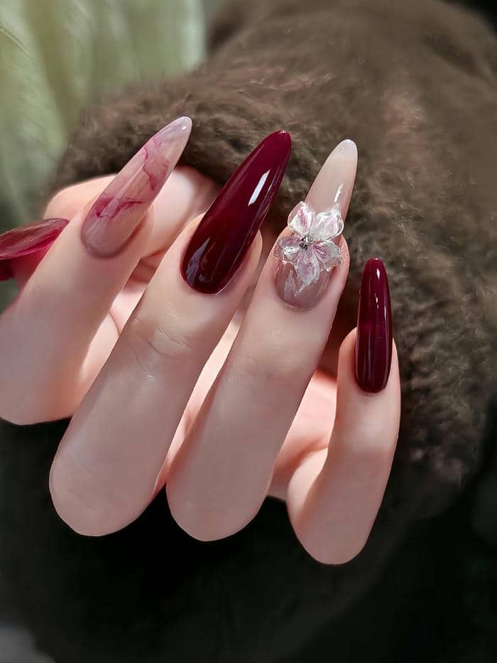 nail tết sang chảnh