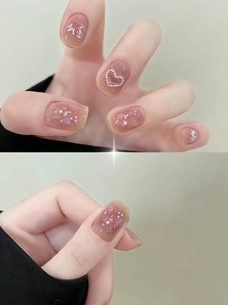 nail thạch nâu tây
