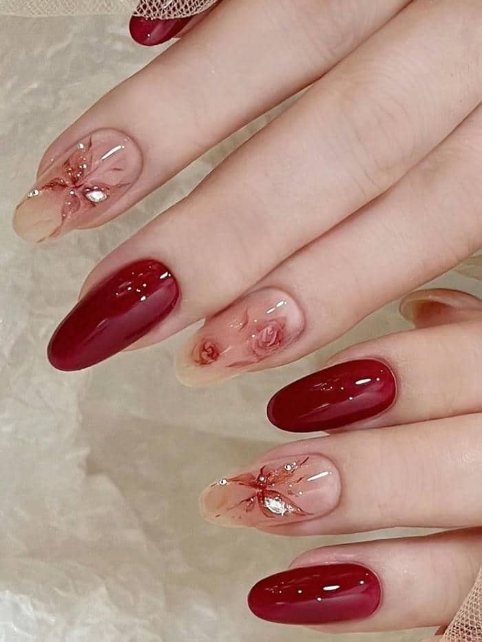 nail thạch tết