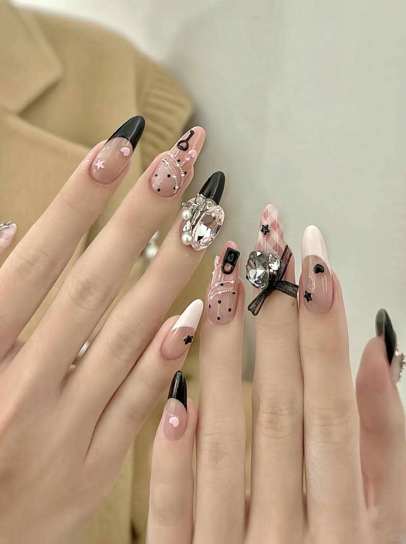 nail valentine sang chảnh