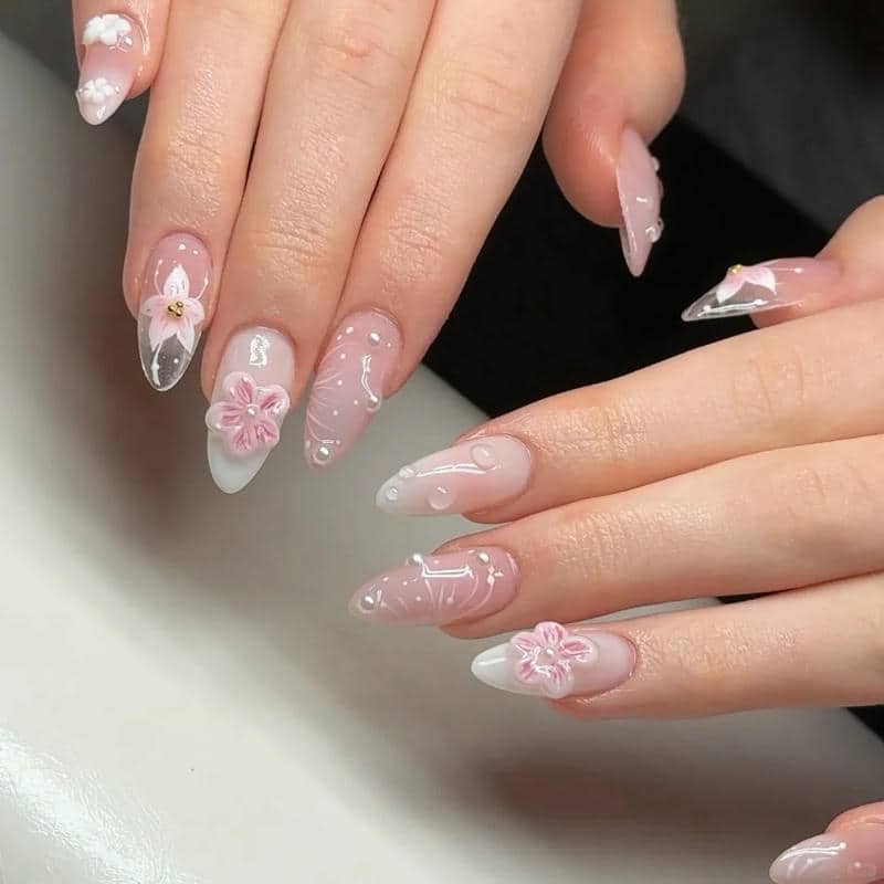 nail xinh bánh bèo