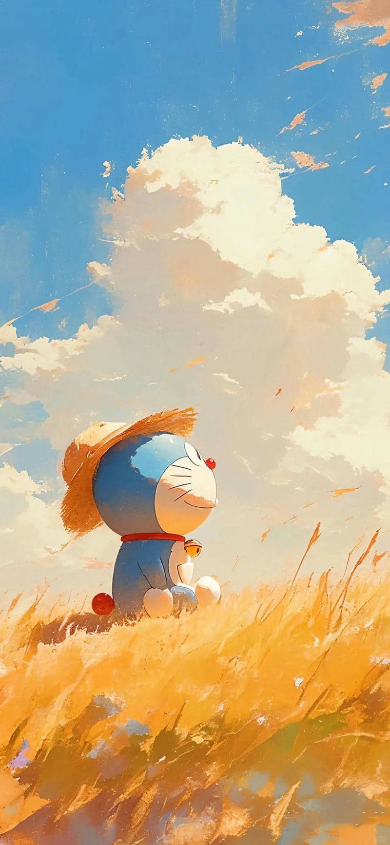 nền doraemon