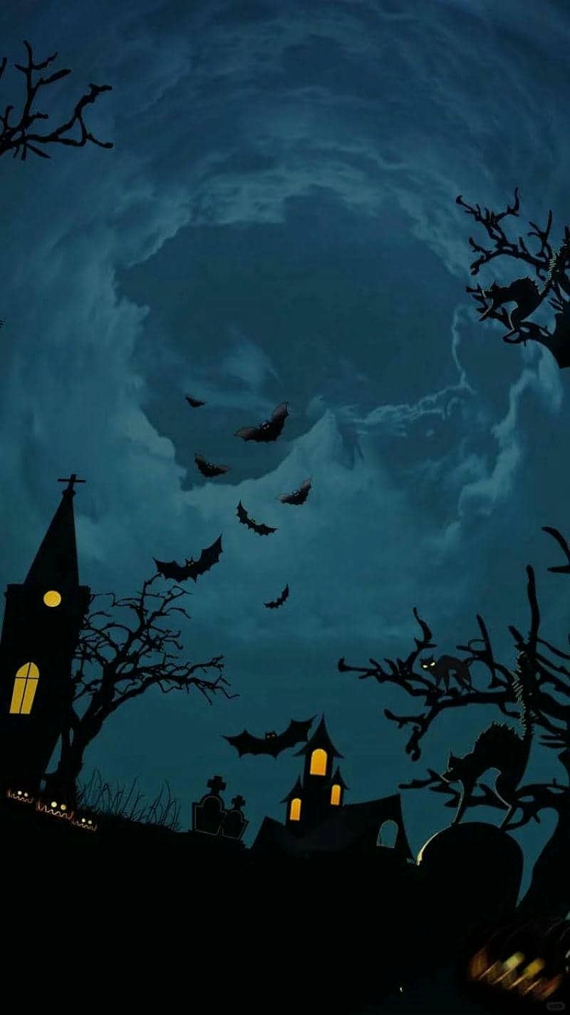 nền halloween đẹp