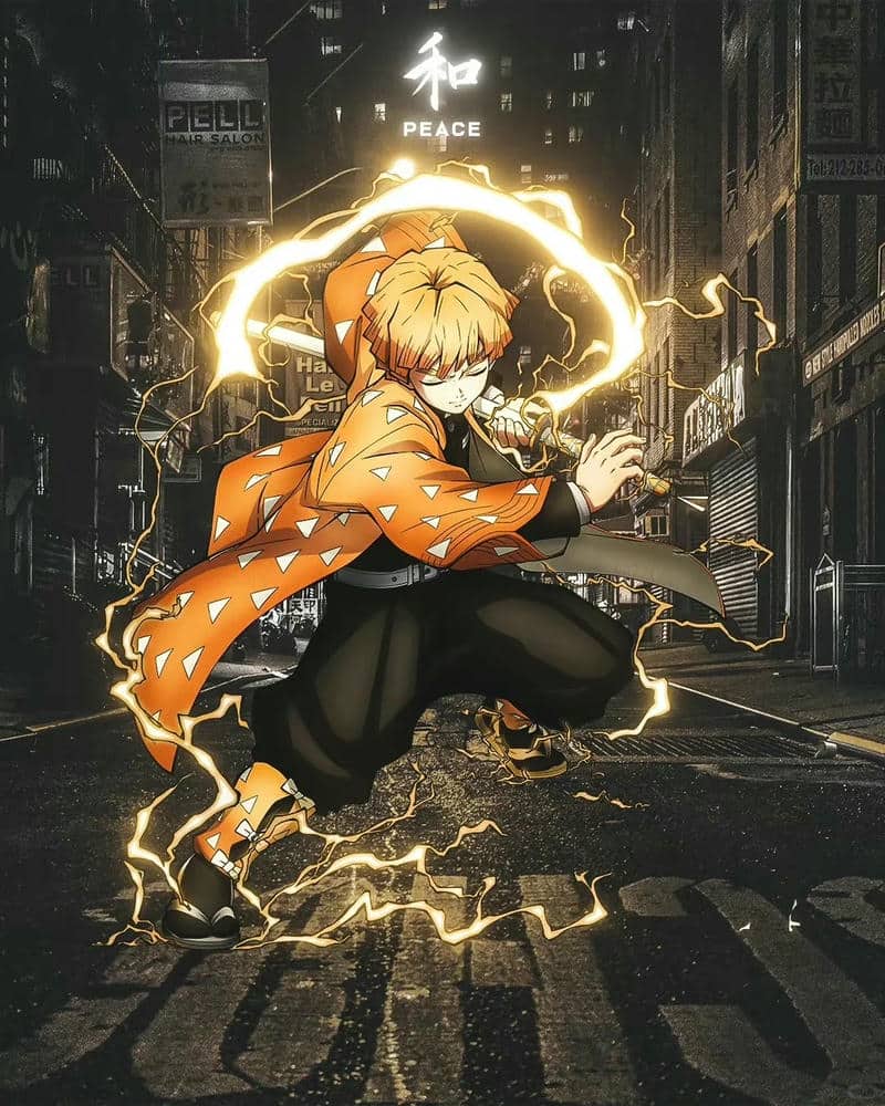 nền zenitsu