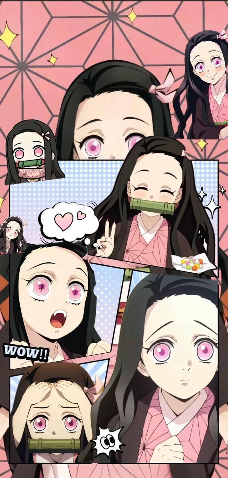 nezuko cute chibi