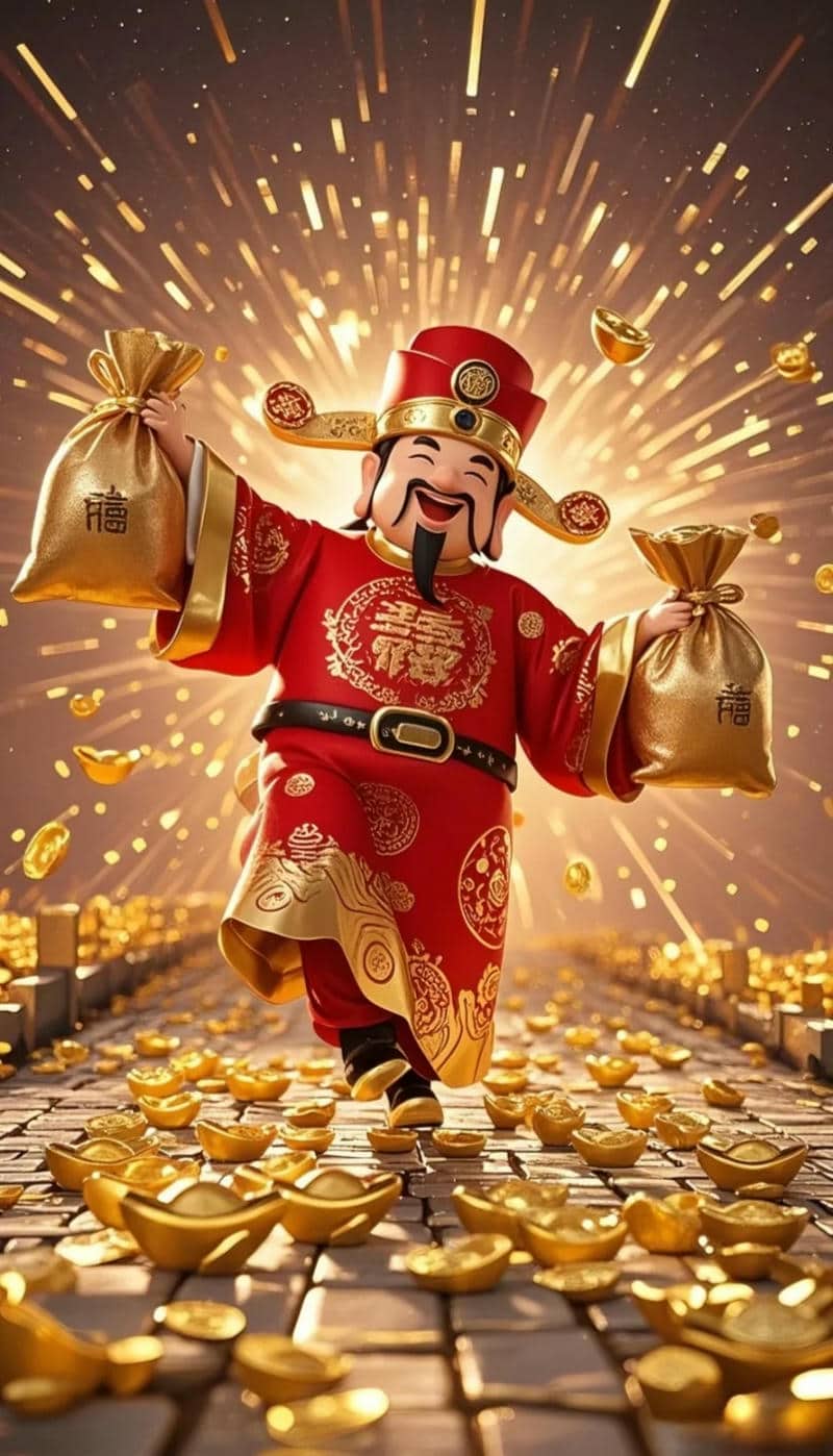 ông thần tài hình nền