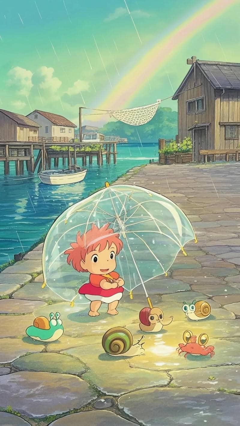 phim cô bé người cá ponyo