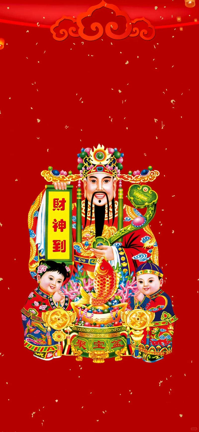 thần tài hình nền