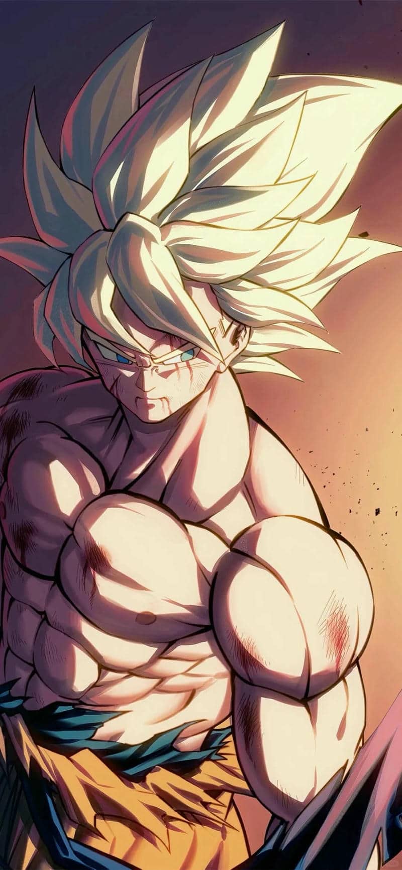 vẽ goku bản năng vô cực