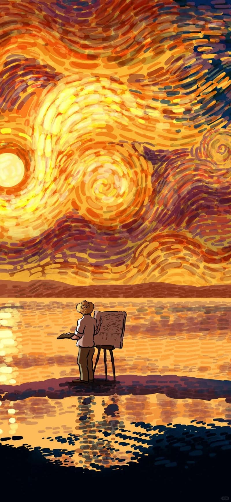 Van Gogh hình nền điện thoại