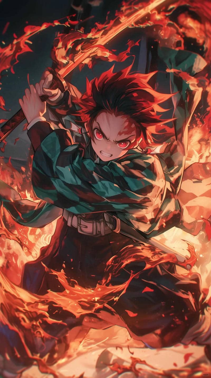 ảnh anime tanjiro
