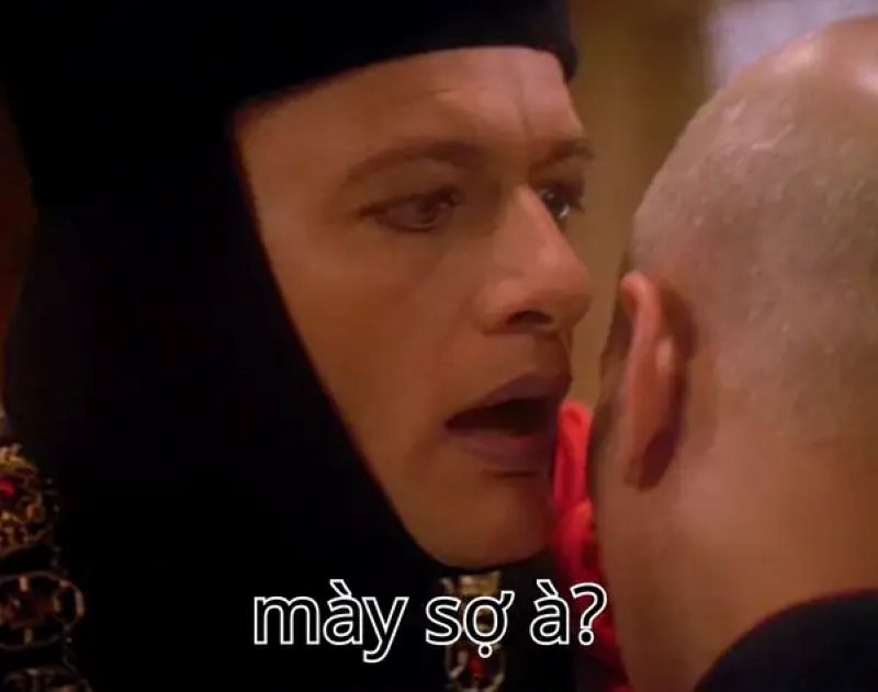 ảnh bạn sợ à meme hài