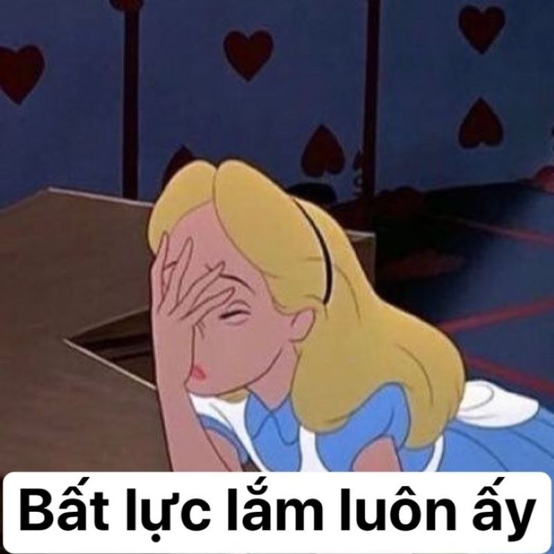 ảnh bất lực meme hài