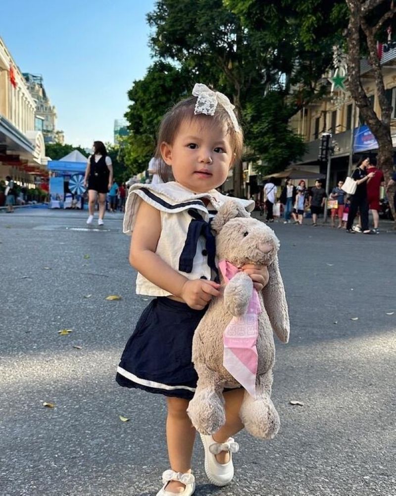 ảnh bé pam cute