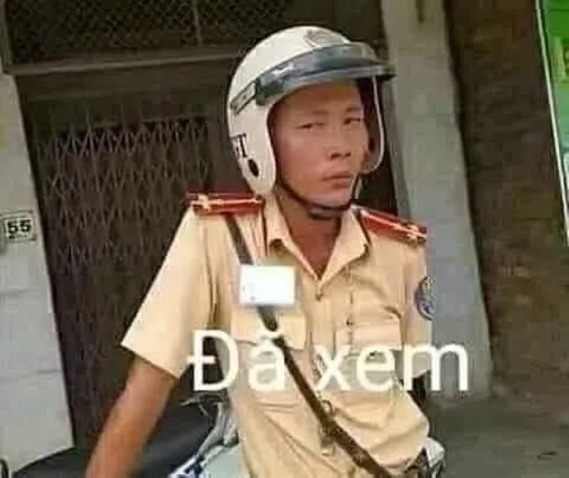 ảnh chế công an