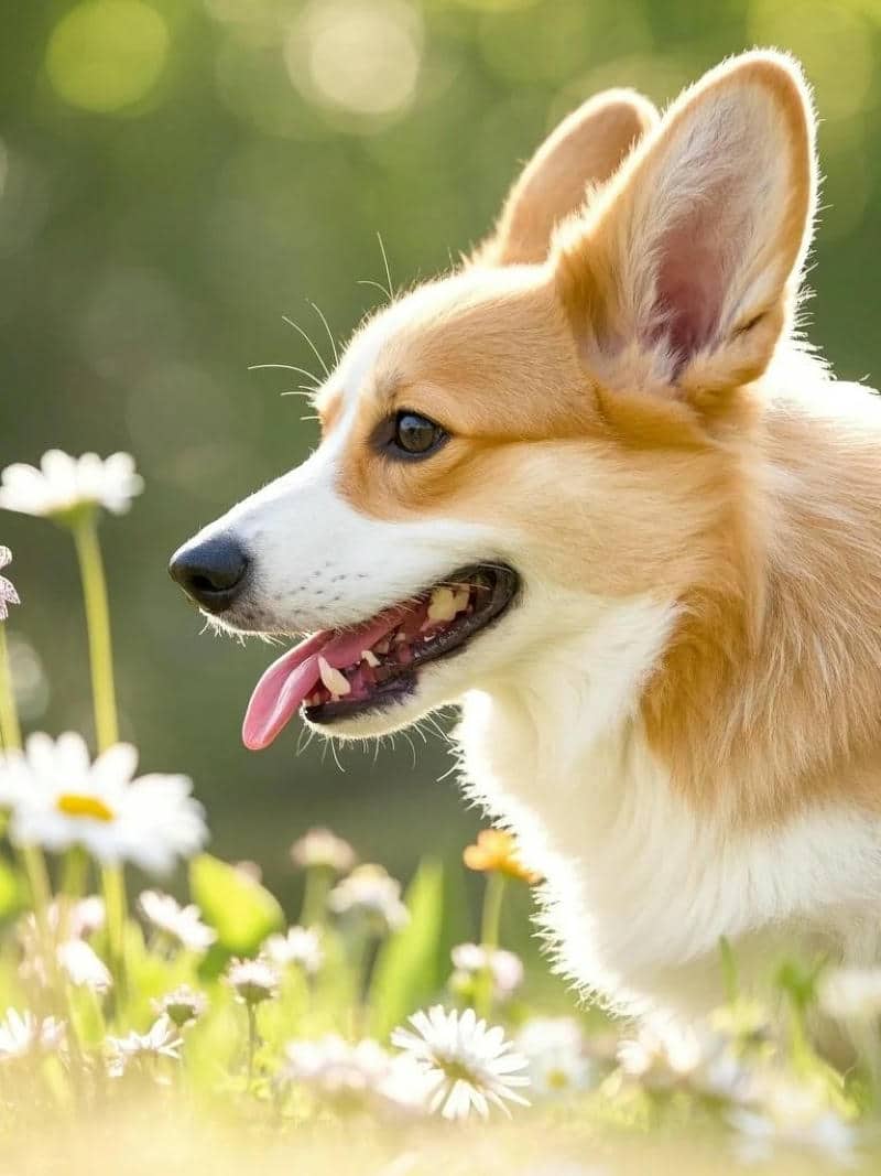 ảnh chó corgi cute
