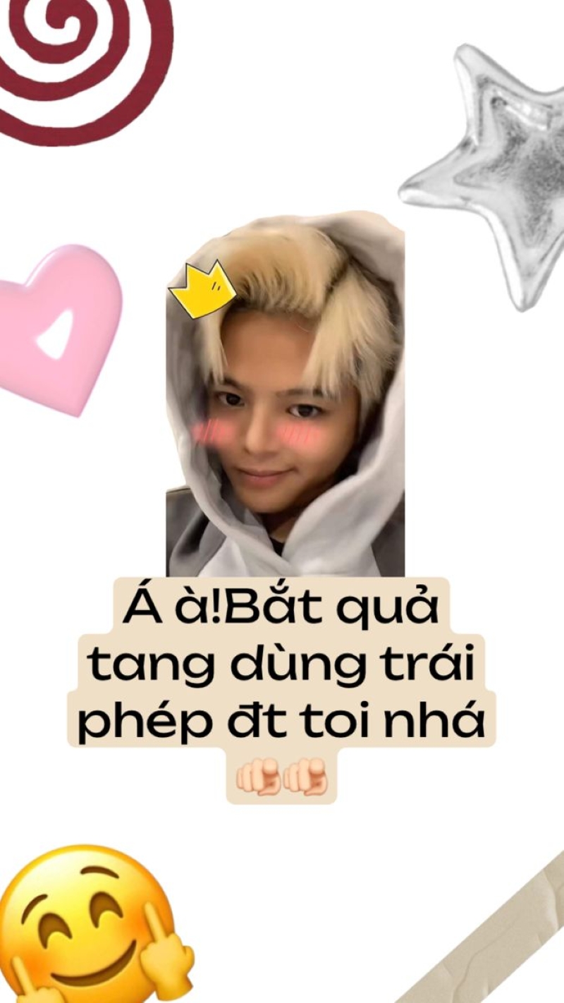 ảnh có chữ cute