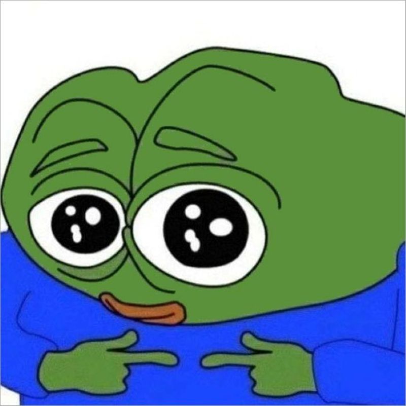 ảnh con ếch meme