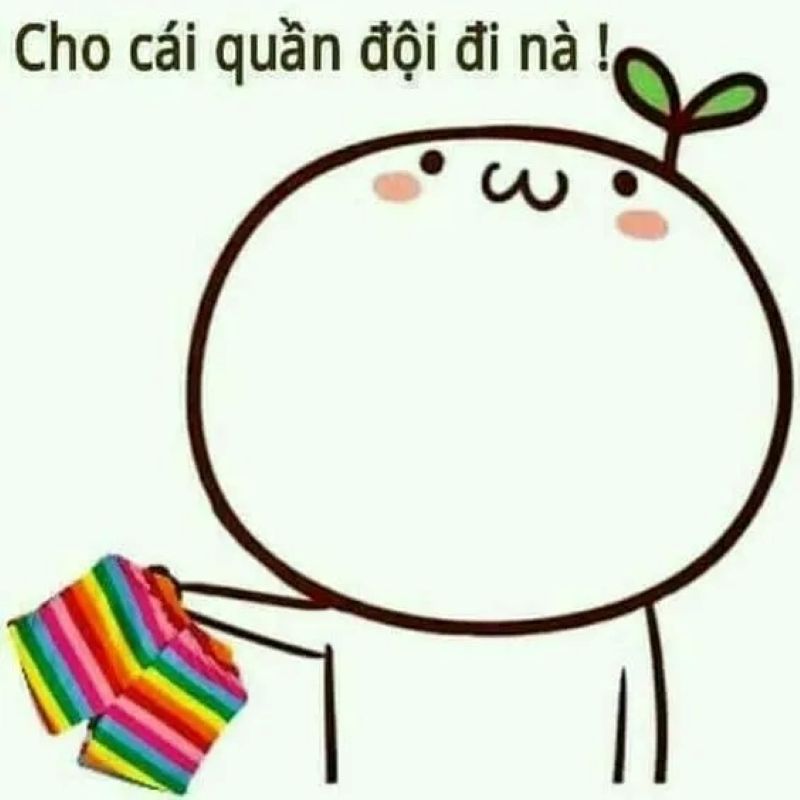 ảnh đội quần lên đầu