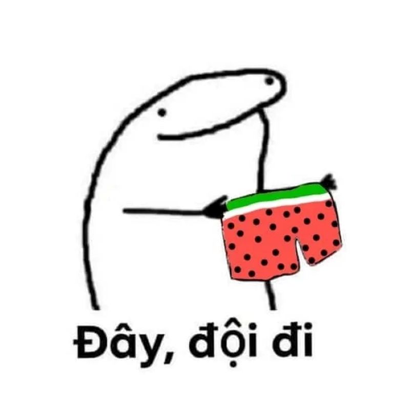 ảnh đội quần meme