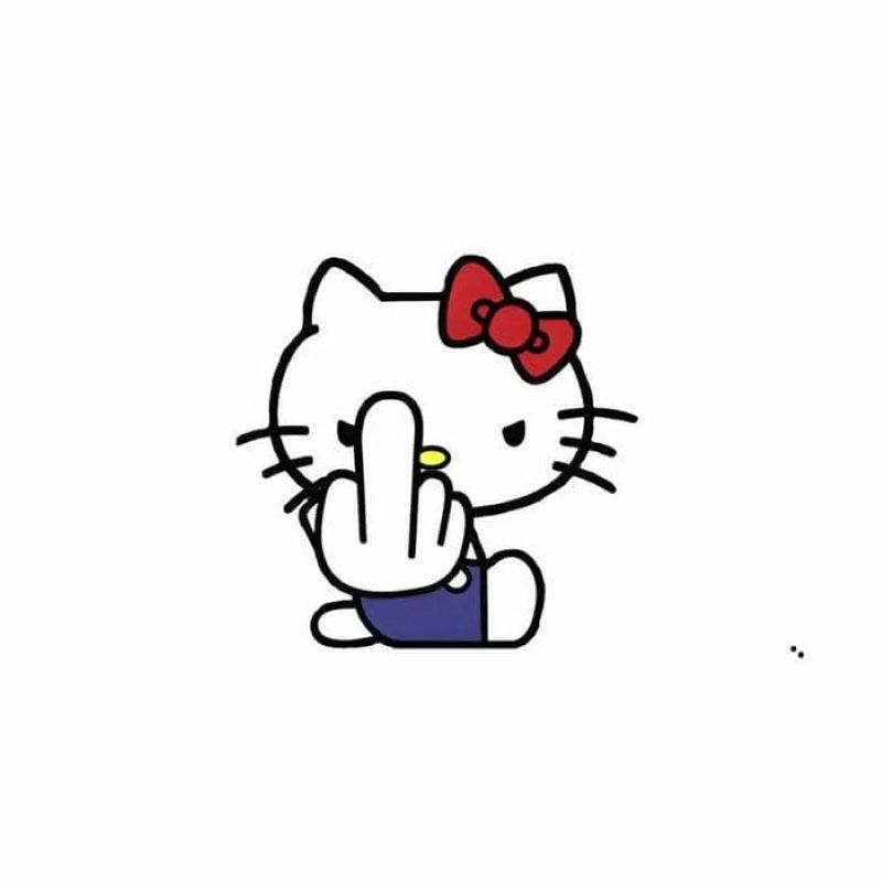 ảnh hello kitty meme