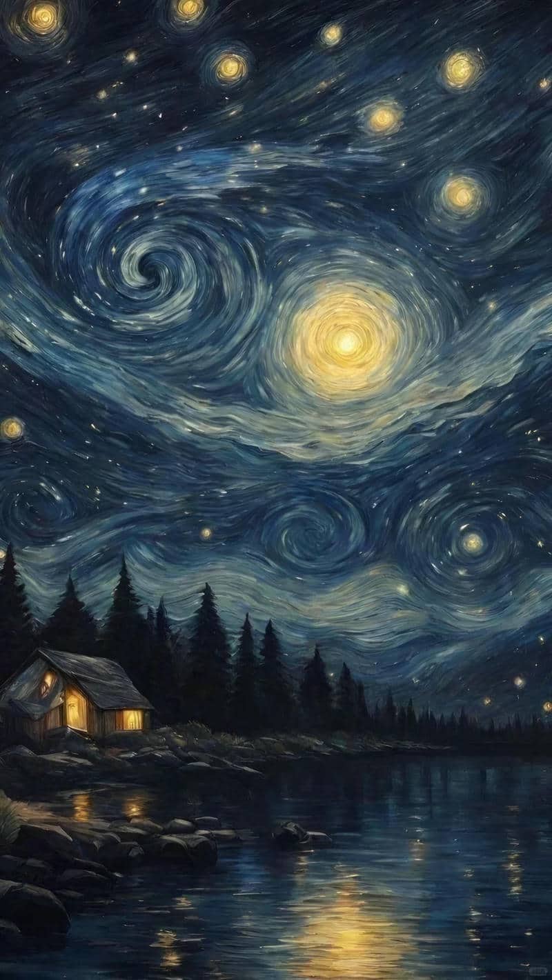 ảnh hình nền Van Gogh cho đt
