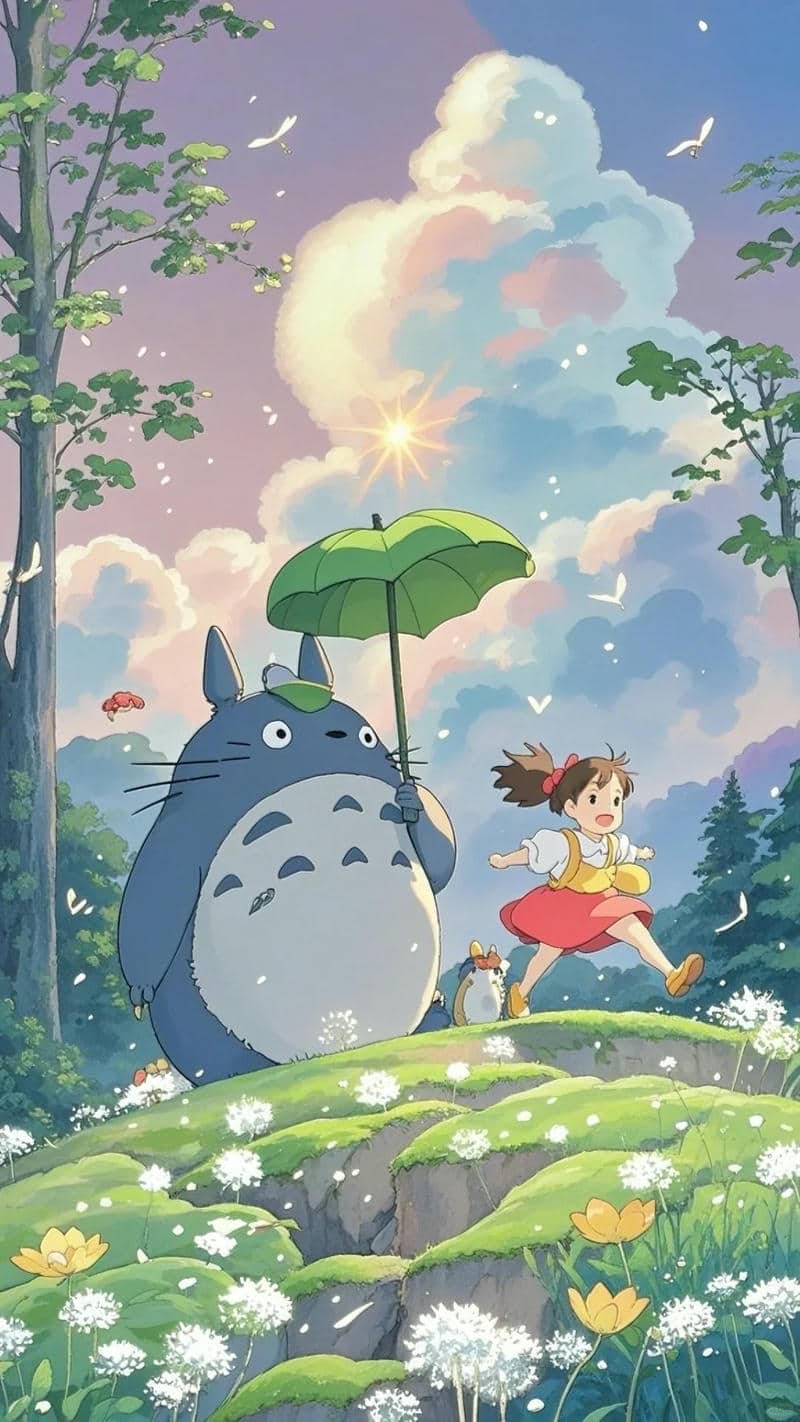 ảnh hình nền đt totoro