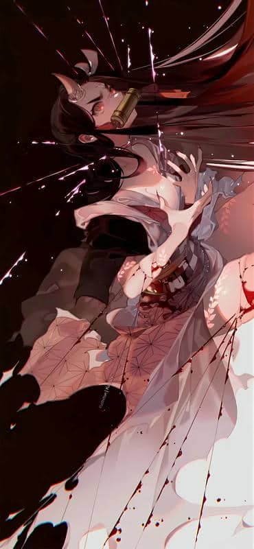 ảnh hình nền nezuko ngầu