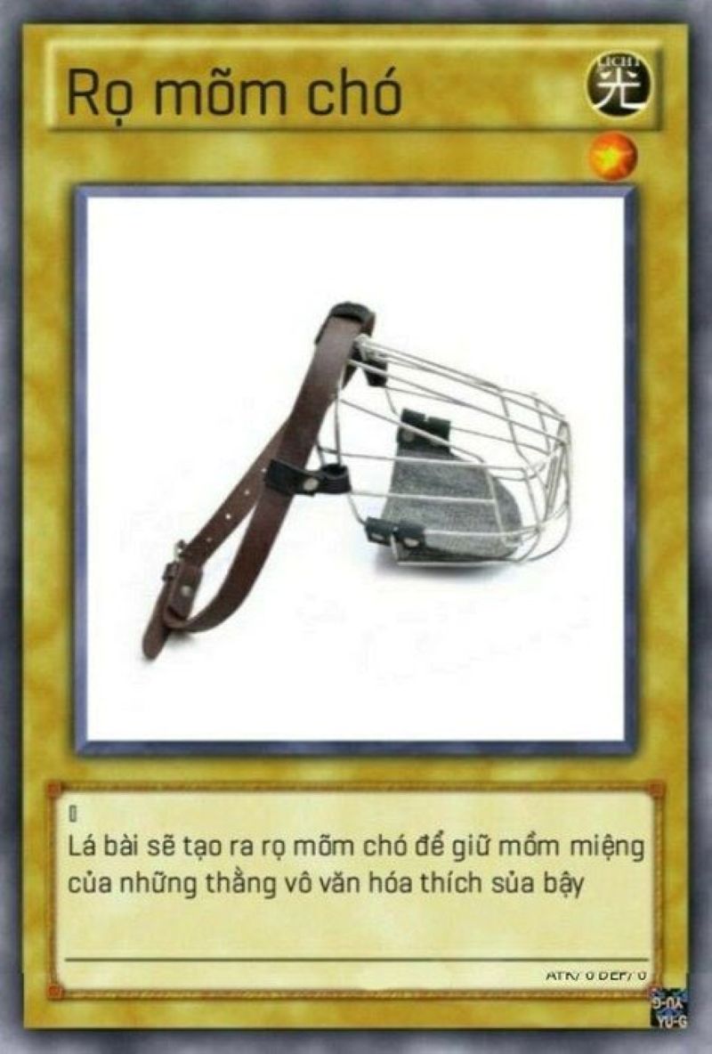 ảnh lá bài yugioh meme