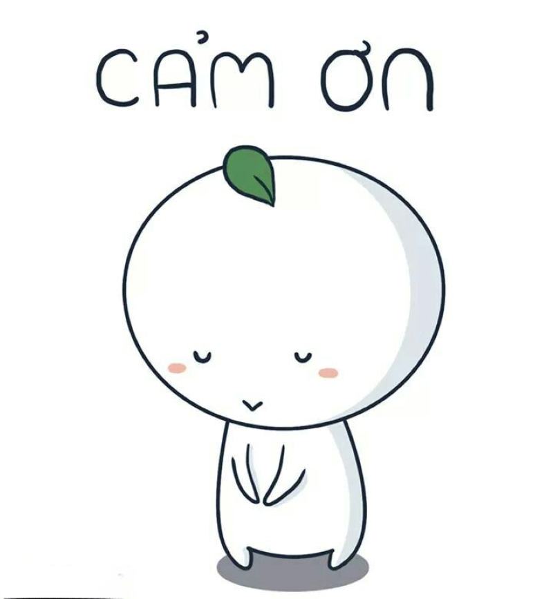 ảnh meme cảm ơn cute