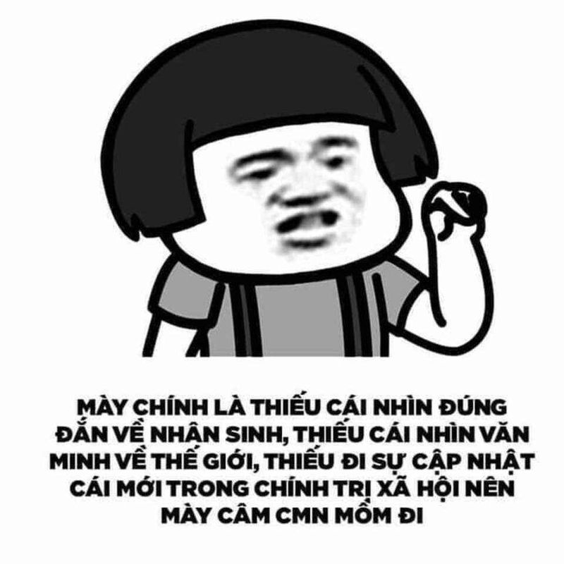 ảnh meme chửi tục