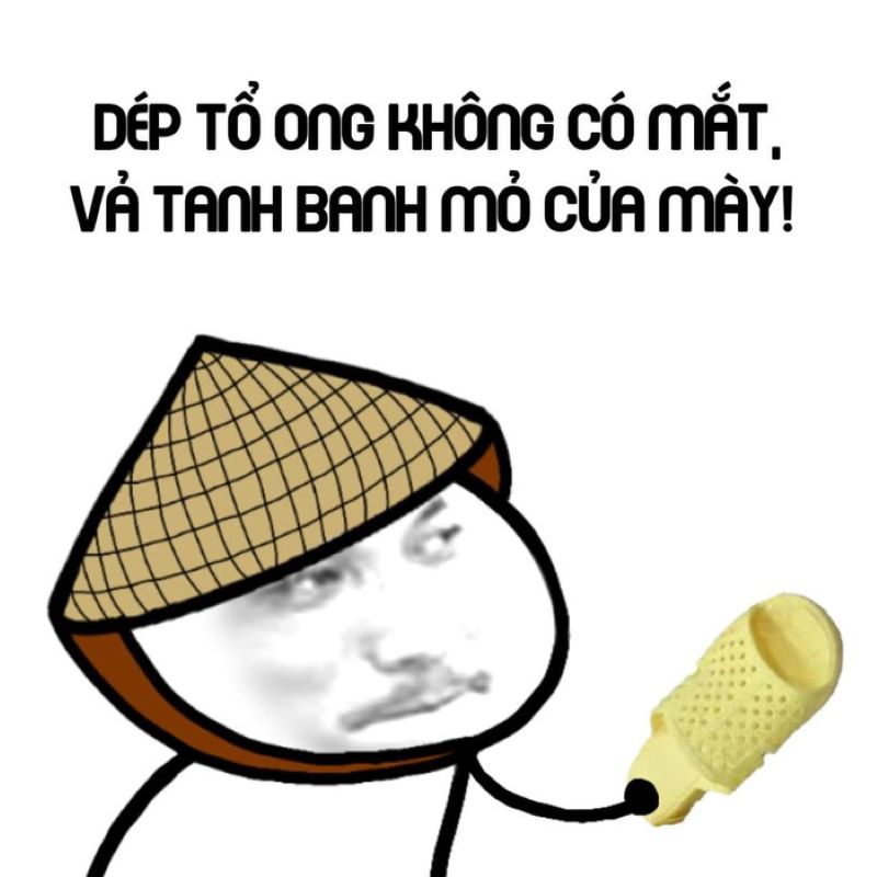 ảnh meme chửi