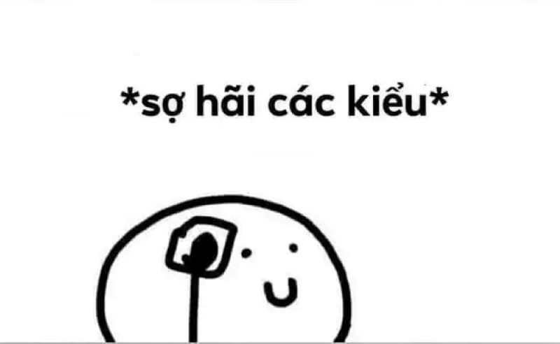 ảnh meme lo lắng