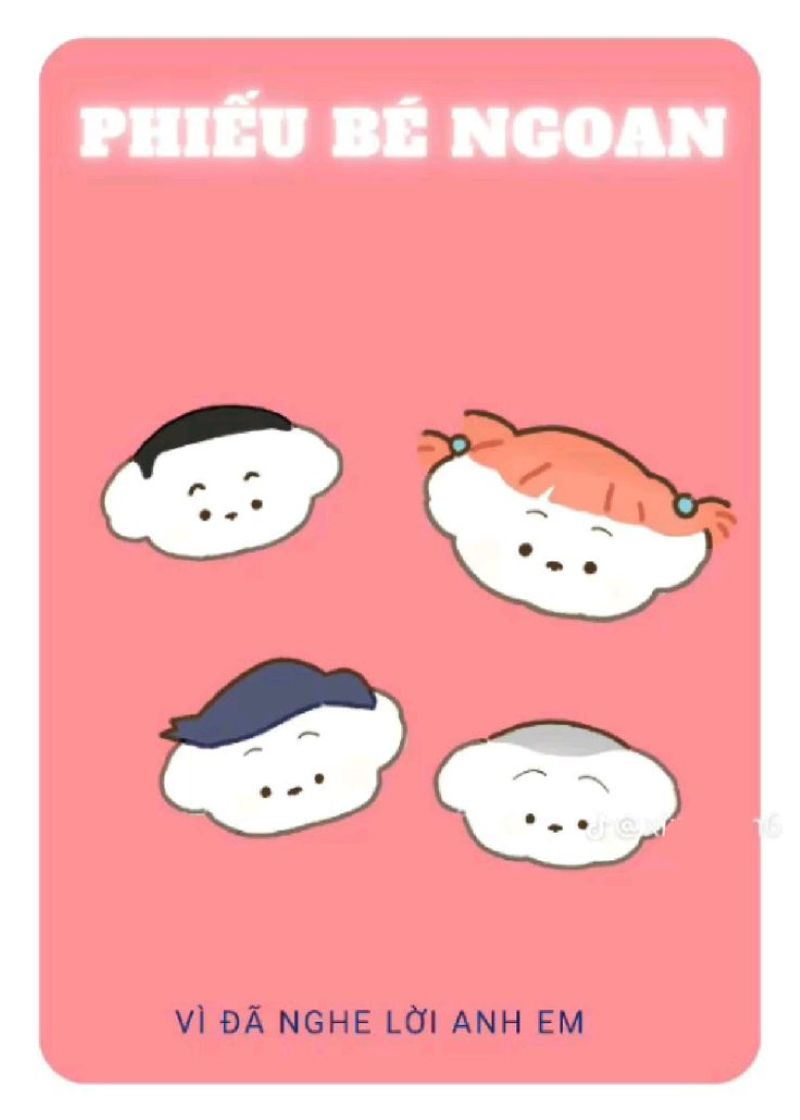ảnh meme phiếu bé ngoan