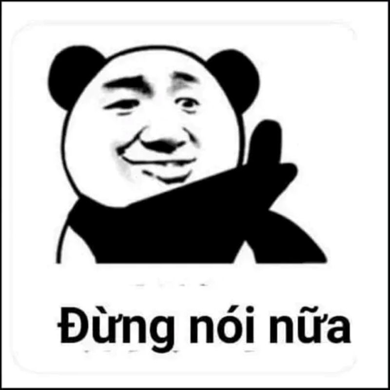 ảnh meme từ chối nhận