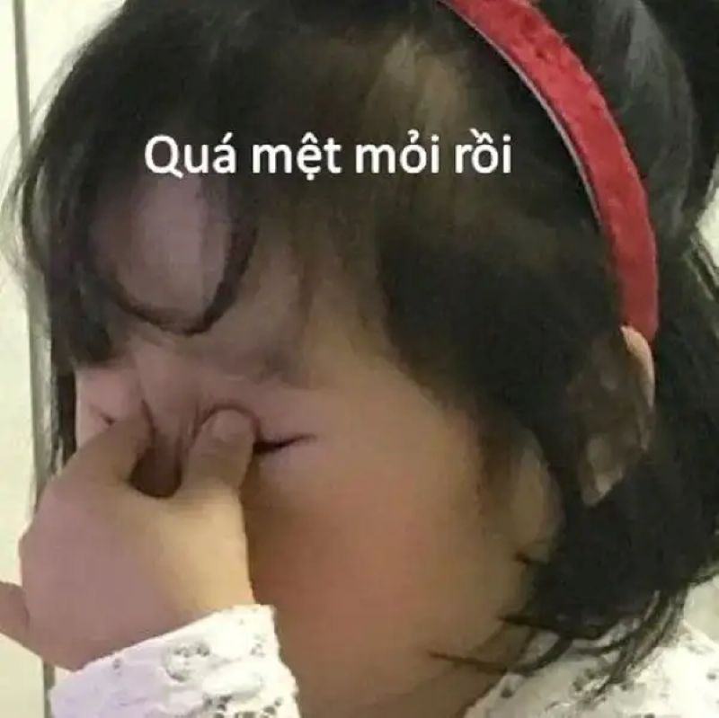 ảnh mệt mỏi
