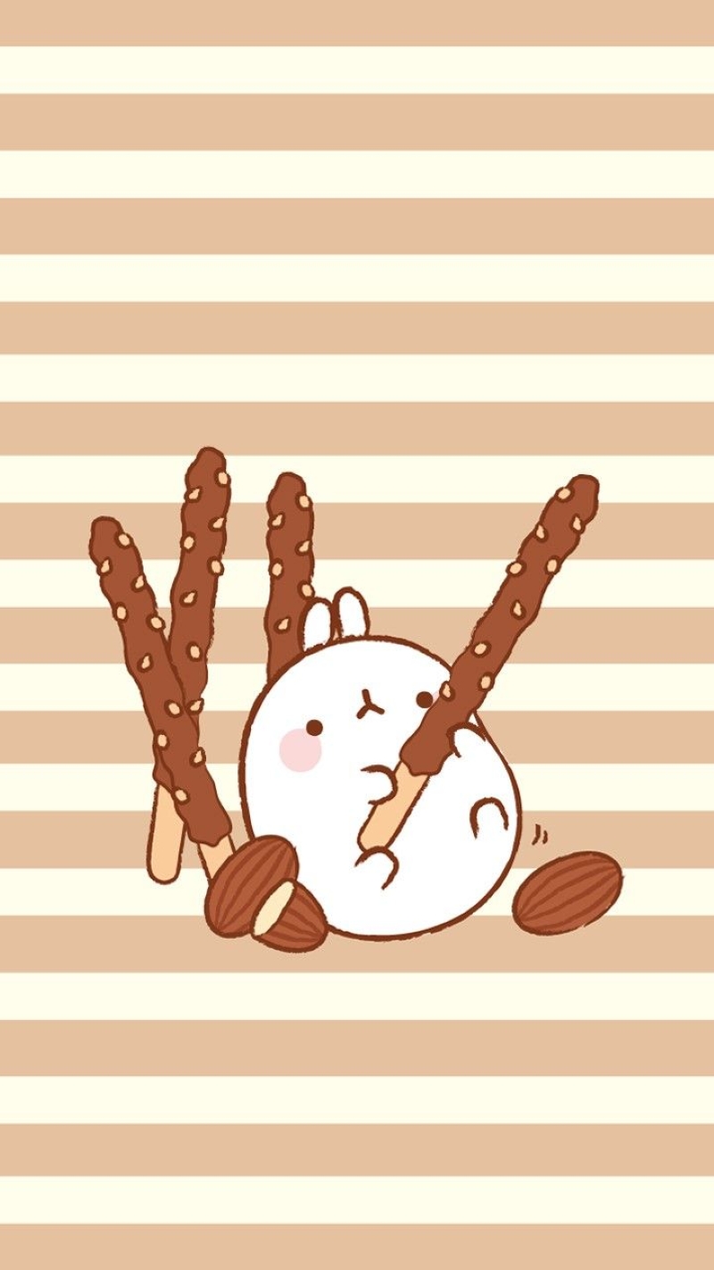 ảnh molang cute làm hình nền