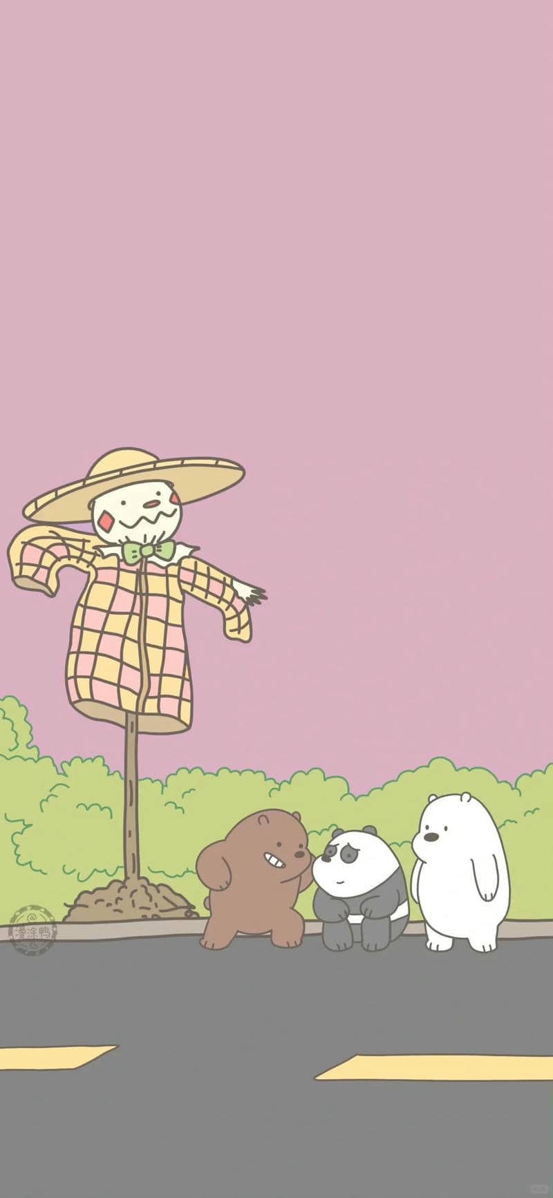 ảnh nền 3 chú gấu cute