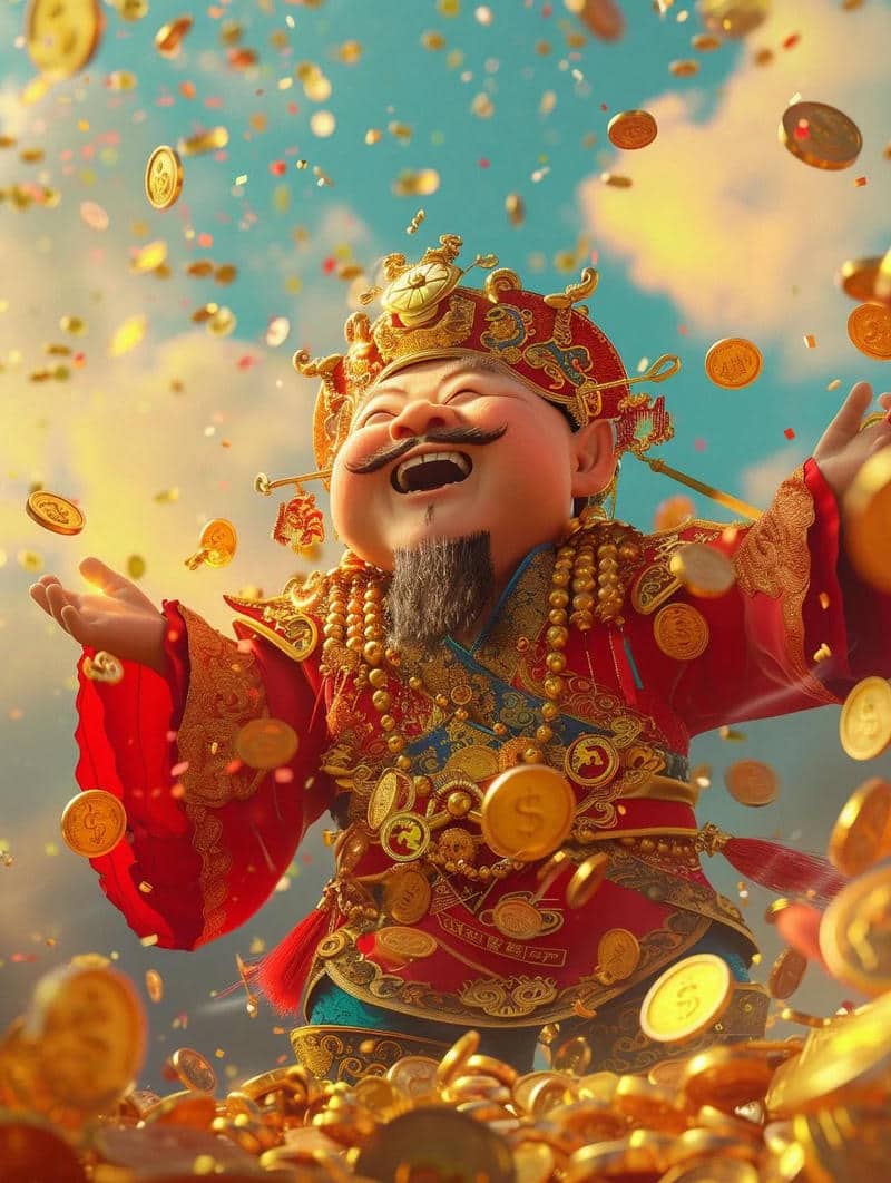 ảnh ông thần tài may mắn