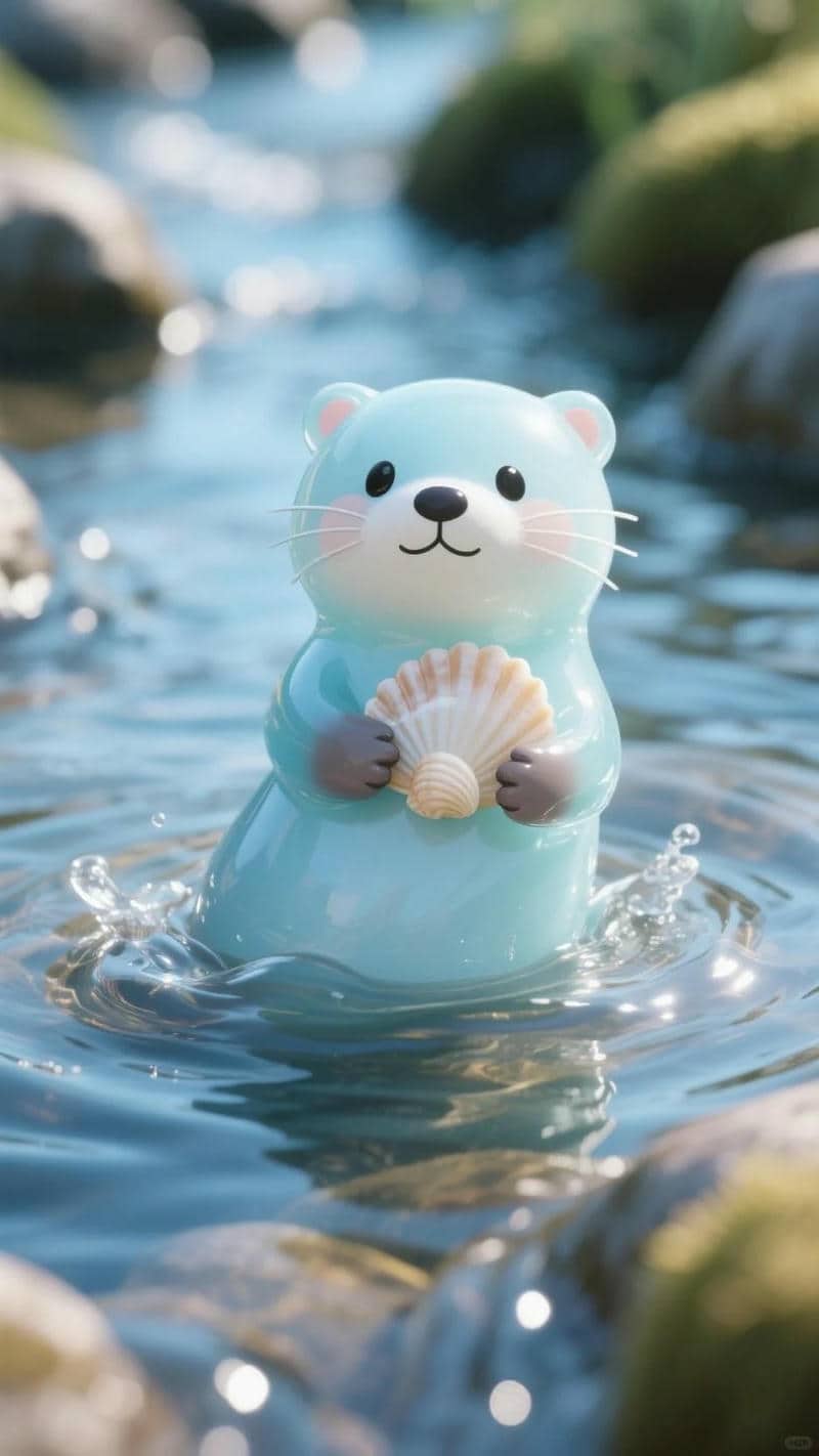 ảnh rái cá đáng yêu