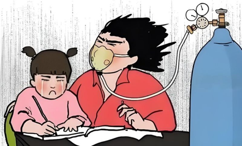 ảnh thở oxi meme