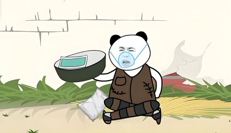ảnh thở oxy meme