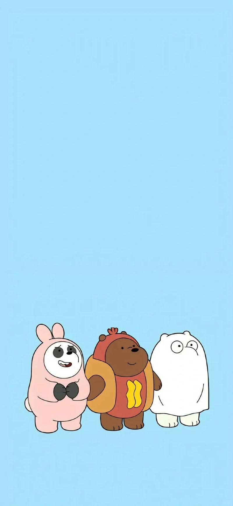 ảnh we bare bear cute làm hình nền