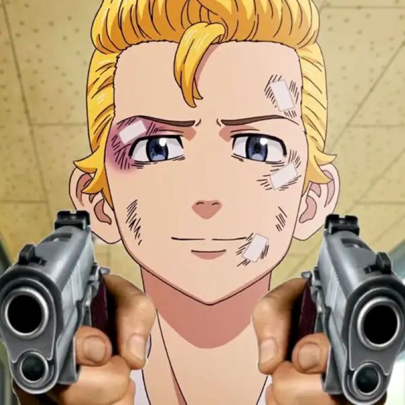 anime nam cầm súng