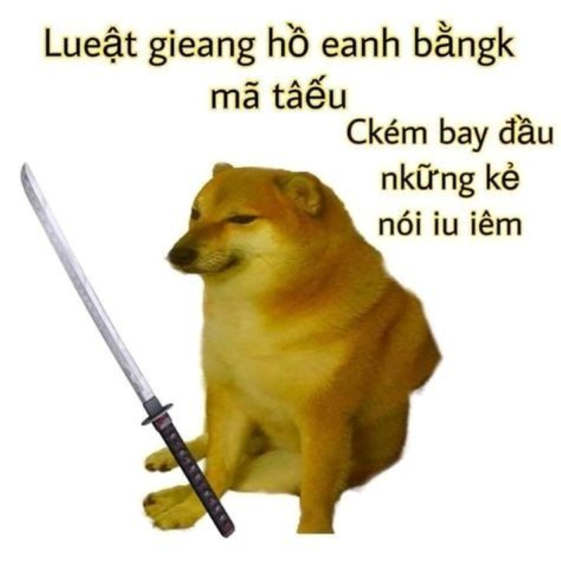chém meme