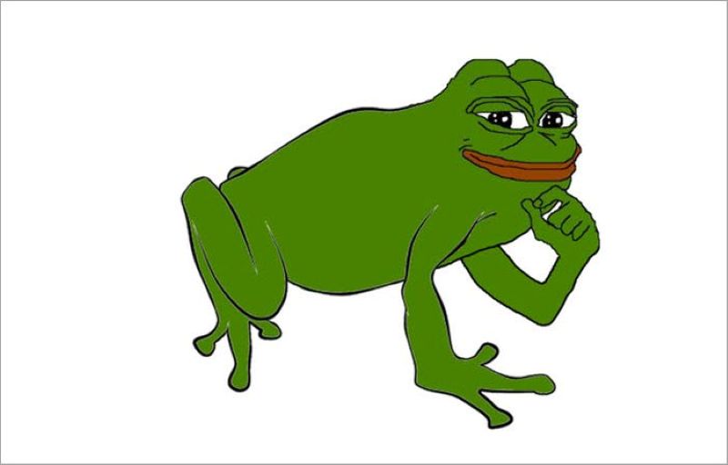 con ếch meme