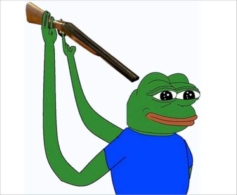con ếch xanh meme