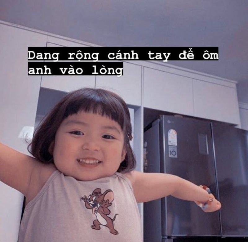 dang tay ôm