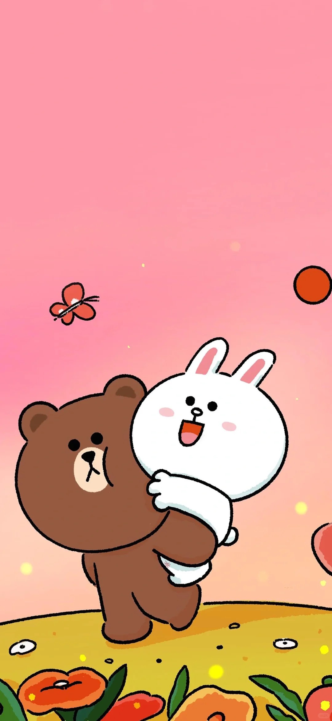 gấu brown và thỏ cony cute